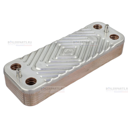 Теплообменник вторичный 207 мм 12 пластин WOLF ZILMET 298042699