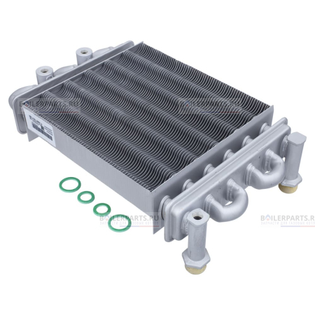 Теплообменник первичный битермический 200 мм SOLLY 2xj1750013
