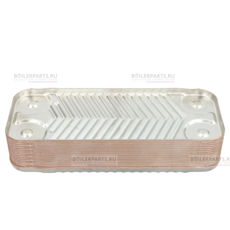 Теплообменник вторичный 190 мм IMMERGAS ZILMET 3.021693