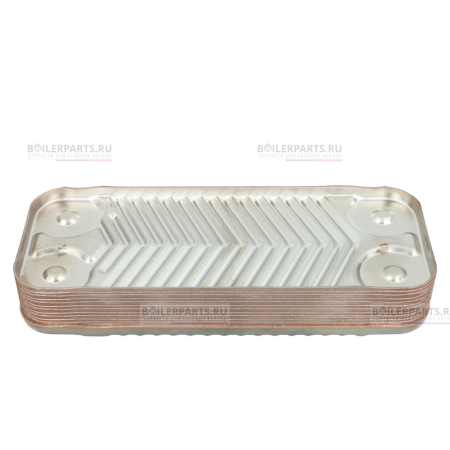 Теплообменник вторичный 190 мм IMMERGAS ZILMET 3.021692