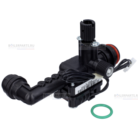 Гидроузел датчика протока ГВС с краном подпитки в сборе NAVIEN 30011226A