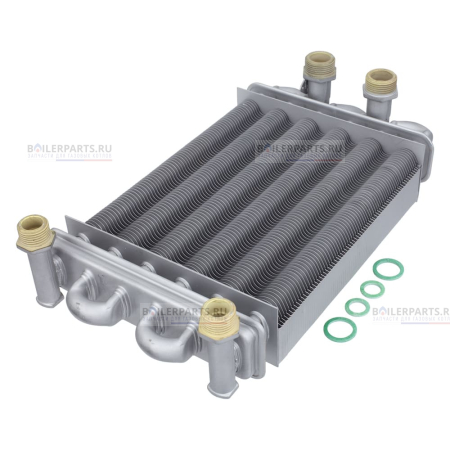 Теплообменник первичный битермический 225 мм TIBERIS 30631400100132