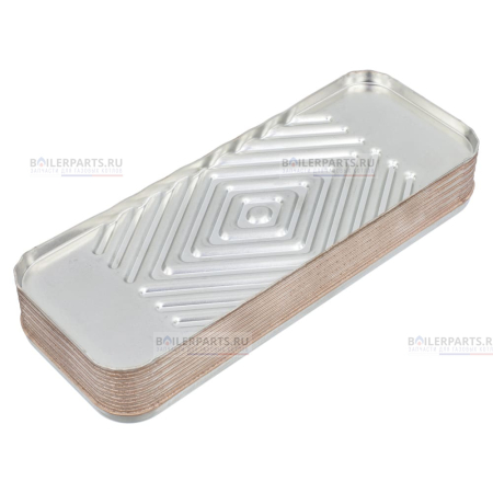 Теплообменник вторичный 190 мм 12 пластин ALPENHOFF ZILMET 30631400300401