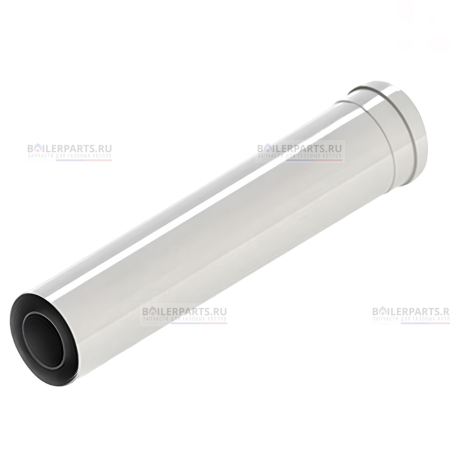 Труба для коаксиального дымохода D60/100 длина 500 мм для котлов Protherm 3945