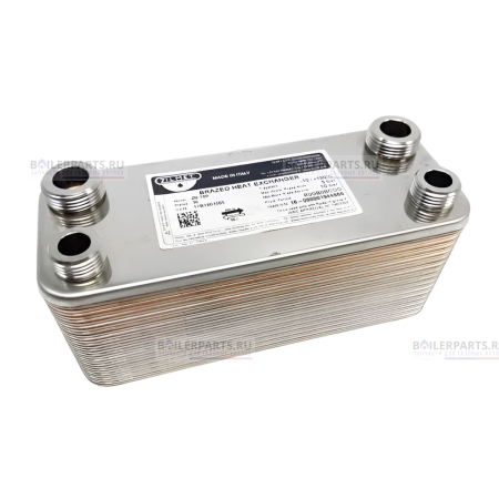 Теплообменник вторичный 190 мм 30 пластин FERROLI ZILMET 39809340