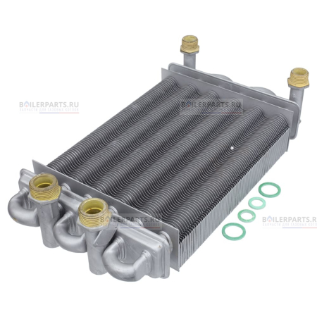 Теплообменник первичный битермический 225 мм ELECTROLUX AA10070030