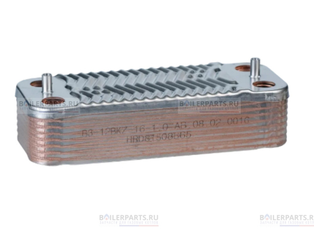 Теплообменник вторичный 190 мм MIZUDO ZILMET AB.08.02.0015