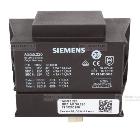 Трансформатор силовой SIEMENS AGG5.220