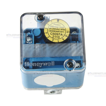 Реле давления газа/воздуха HONEYWELL 1-10 mBar C6097A2110D