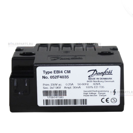 Трансформатор розжига DANFOSS EBI4CM052F4035