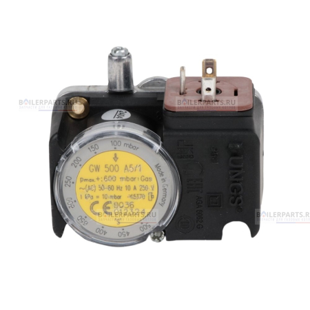 Реле давления газа GW500A5/1 DUNGS 100-500 mBar WEISHAUPT GW500A5/1
