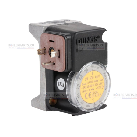 Реле давления газа GW500A6/1 DUNGS 100-500 mBar WEISHAUPT GW500A6/1