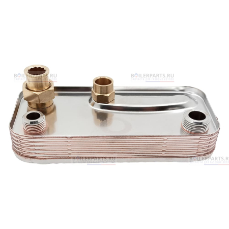 Теплообменник вторичный 190 мм 12 пластин HERMANN ZILMET H015003389