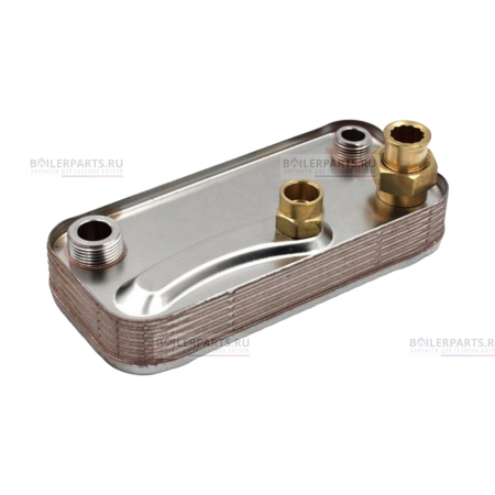 Теплообменник вторичный 190 мм 12 пластин HERMANN ZILMET H015003389