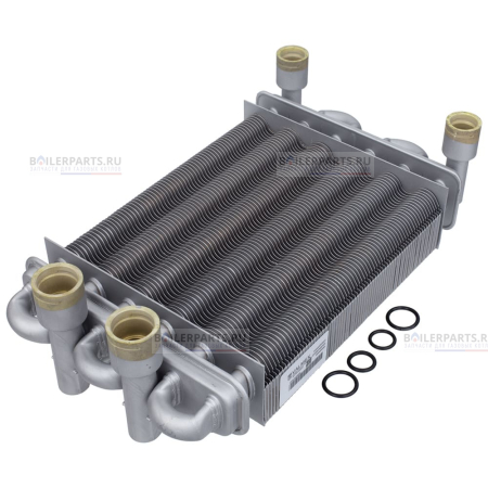 Теплообменник первичный битермический 210 мм ROCTERM l44621