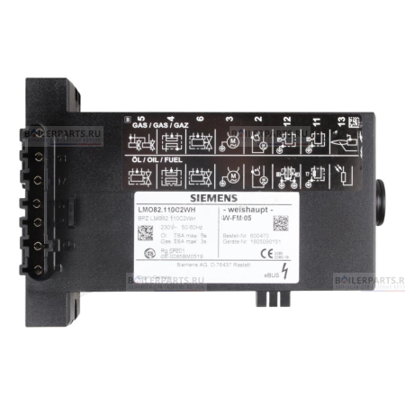 Менеджер горения WEISHAUPT LMO82.100C2WH