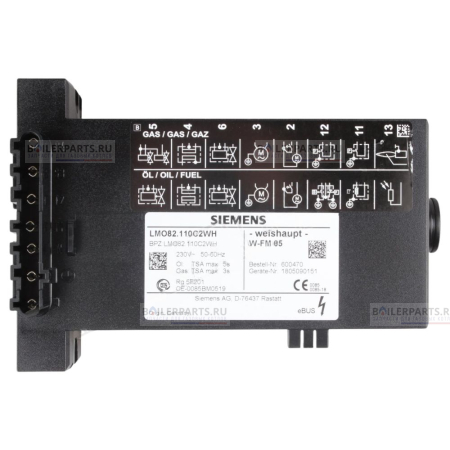 Менеджер горения WEISHAUPT LMO82.110C2WH