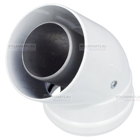 Колено соединительное дымохода FONDITAL 60/100 OCURVCON01