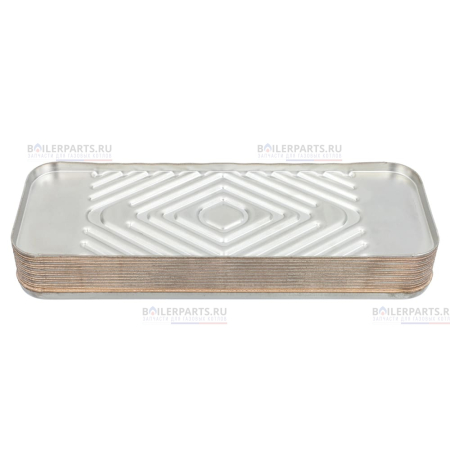 Теплообменник вторичный 207 мм 12 пластин SAUNIER DUVAL ZILMET S1016600