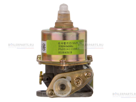 Насос топливный плунжерный 8.5K 0.5G для котлов Kiturami Turbo 13, Turbo Hi-Fin 13/17/21 S141110005 