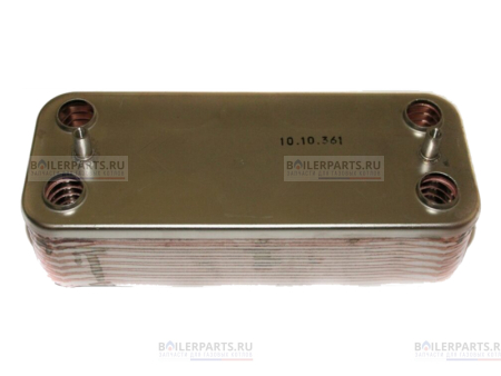 Пластинчатый теплообменник 24/28 для конденсационного котла De Dietrich S62775