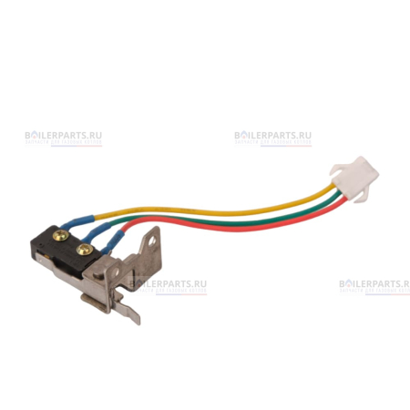 Микровыключатель штекер на 3 провода OASIS, POWER, ARISTON, ELCO, CHAFFOTEAUX, ЛАРГАЗ J0032