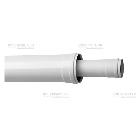 Труба коаксиальная полипропиленовая BAXI 80/125 1000 мм KHG71405941