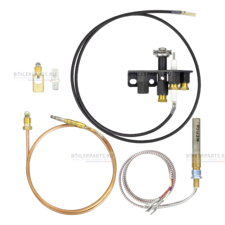 Блок термопар в сборе с пилотной горелкой для котлов Beretta R104532