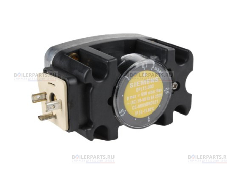 Реле давления газа/воздуха QPL15.003 SIEMENS 0.7-3 mBar S55722-S106-A100