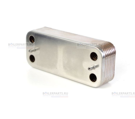 Теплообменник вторичный 190 мм 12 пластин MORA ZILMET ST55090