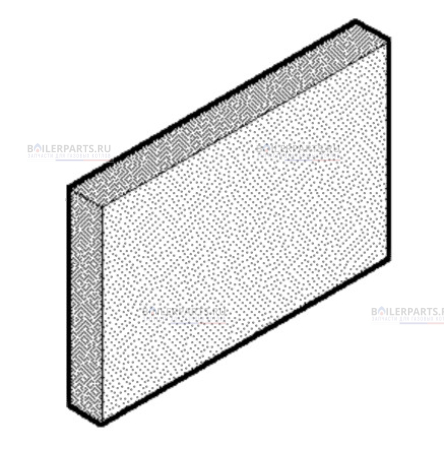Изоляционная плита боковая для котлов Vaillant 075815