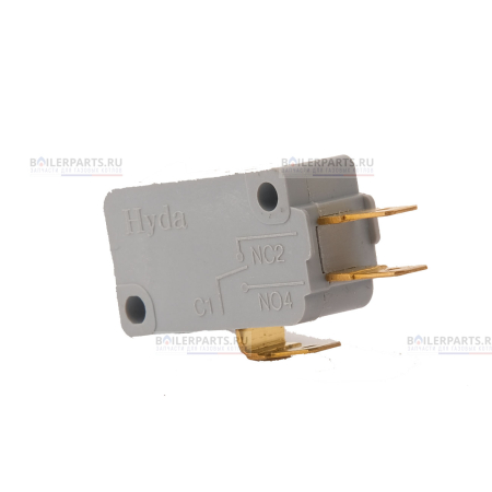 Микропереключатель трехходового клапана (датчика протока) без провода 3 контакта HYDA 125250