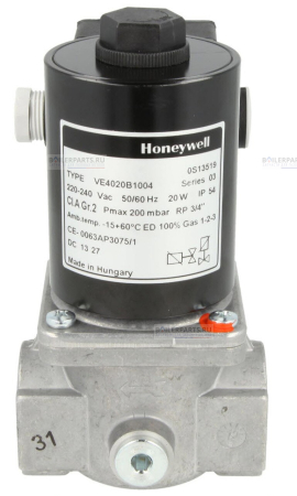Газовый клапан Rp 3/4" 10 bar HONEYWELL VE4020B1004