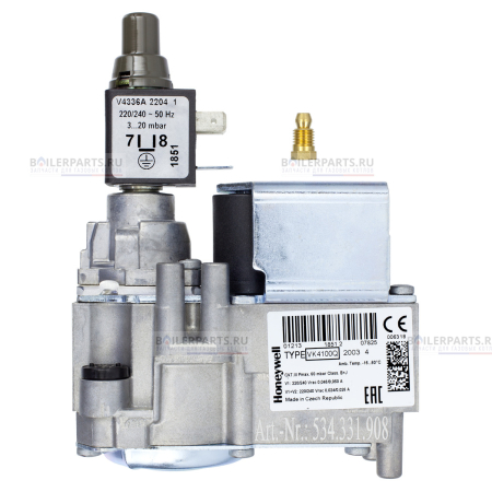 Газовый клапан Rp 1/2" 10 bar HONEYWELL VK4100Q2003 [142]
