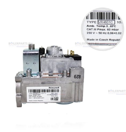 Газовый клапан Rp 1/2" 36 bar HONEYWELL VR4601C1077