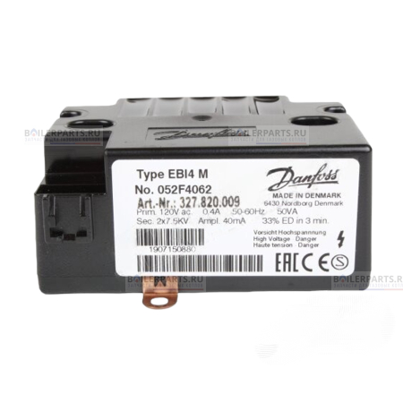 Трансформатор розжига DANFOSS 052F4062