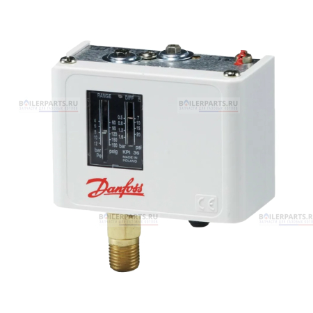 Реле давления 3 среды KPI38 DANFOSS ~8000-28000 mBar 060-508166