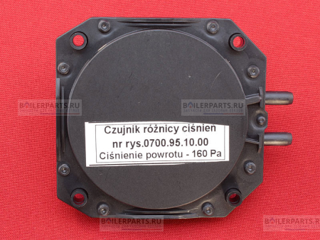 Прессостат (пневмореле) реле давления воздуха KROMSCHRODER 160 Pa TERMET 0700.95.10.00