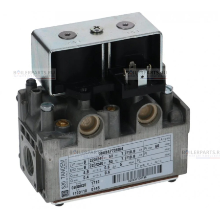 Газовый клапан 1/2"F, М10х1 36 bar SIT 0.830.020