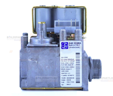 Газовый клапан 6 bar SIT 0.848.028