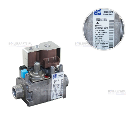 Газовый клапан BOSCH, BUDERUS,  JUNKERS 6 bar SIT 0.848.108