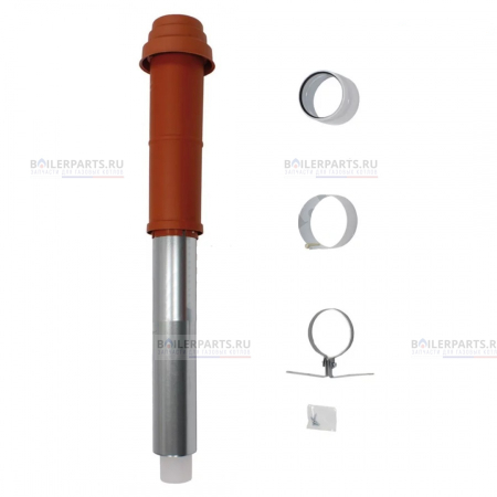 Вертикальный проход дымохода через крышу VAILLANT 60/100 0020015886