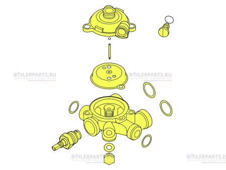 Водяной узел для котлов Protherm 0020015100