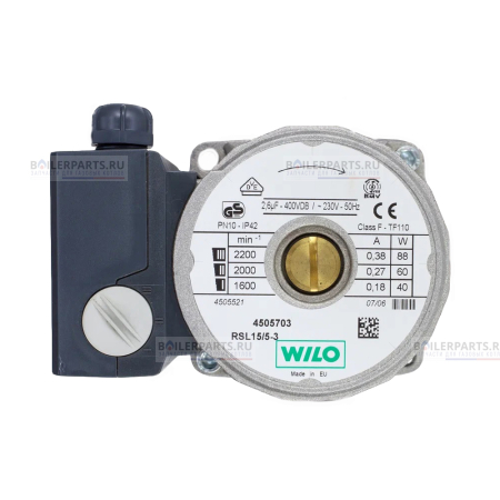 Голова насоса PROTHERM RSL 15/5 WILO 0020025208