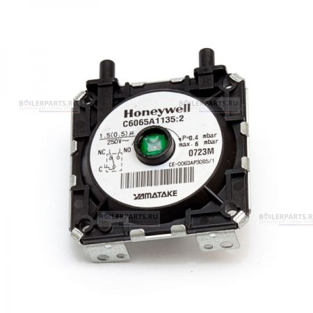 Прессостат (пневмореле) реле давления воздуха HONEYWELL 0.4-6 mBar PROTHERM 0020025245
