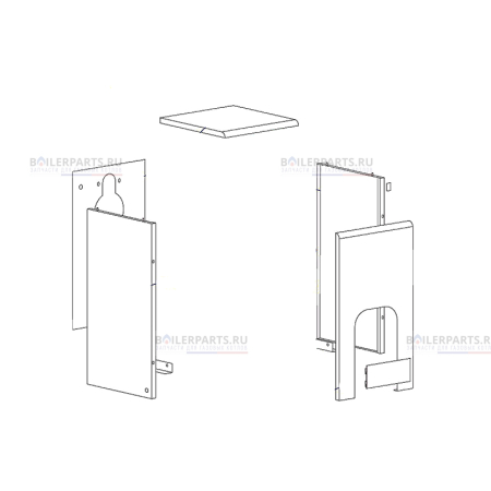 Комплект облицовки 5 секций для котлов Protherm 0020044990