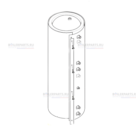 Облицовка для котлов Vaillant 0020074126