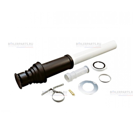 Вертикальный проход через крышу (черный) D60/100 для котлов Protherm 0020199373