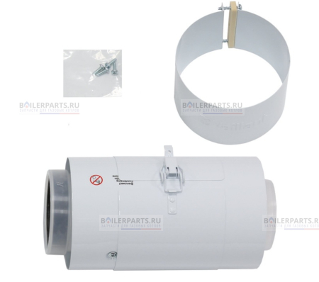 Труба удлинительная VAILLANT 60/100 200 мм 0020199393