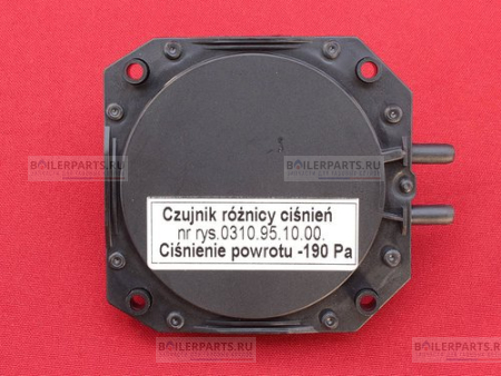 Прессостат (пневмореле) реле давления воздуха KROMSCHRODER 190 Pa TERMET 0310.95.10.00